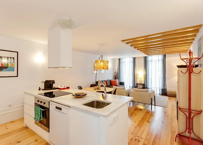 아파트 Almada Luxurious Duplex By Da'home 포르투